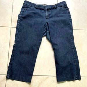 Women's Dockers crop jeans size 14
